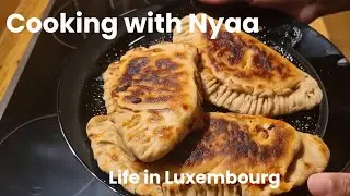 Homemade Stuffed Pizza Pockets | Life Update in Luxembourg + Easy Cozy Recipe (Cassoni)