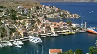 Symi Harbour 24 hours  03:08:2014