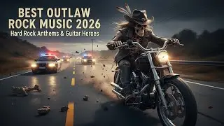 Best Outlaw Rock Music 2026 🔥 Hard Rock Anthems & Guitar Heroes 🎸