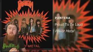Pre Cowboys From Hell Pantera Reaction | Proud To Be Loud