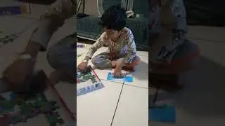 rearrangement of puzzle in just 1min 29 seconds