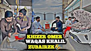 Khizer Omer ➕Wagas Khalil ➕Zubairzk🤣🤣 ★Comedy Collection  #khizeromer #molvi #waqaskhalil #zubairzk 