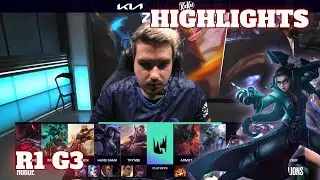 RGE vs MAD - Game 3 Highlights | Round 1 LEC 2021 Spring Playoffs | Rogue vs Mad Lions G3