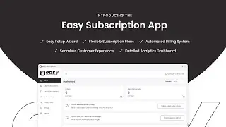 Easy Subscriptions Shopify App