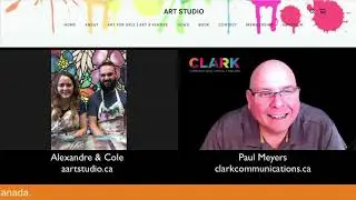 Interview with Alexandre Aimee and Cole Baker of Art Studio in Sturgeon Falls, Ontario.