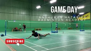 Game Day l Samuel Tamang VS Kaustav Borah l Anshuman Hazarika Badminton Academy