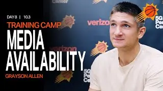 Grayson Allen Media Availability | Phoenix Suns Training Camp Day 8