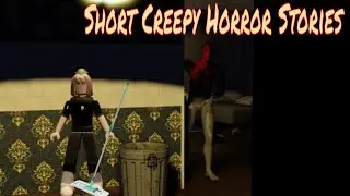 Играем за уборщиков в роблоксе! Short Creepy Horror Stories