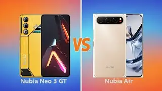 Nubia Air 5G vs Nubia Neo 3 GT 5G