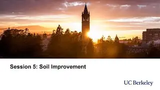 Session 5: Soil Improvement