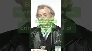bill murray was arrested for trying to bring mari*uana on a plane