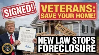 Trump's Bold Move: Saving Thousands of Veterans from Foreclosure!