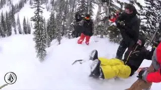 Volcom Snow Zip Tech with Mark Landvik 日本語字幕