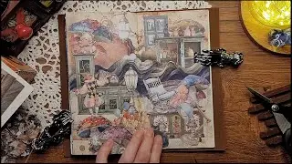 밤이 내리고 꿈이 흐르면 |다꾸 다이어리꾸미기 ASMR