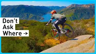 Don't ask where this MTB spot is, but GO ride Anderson Truck Trail!