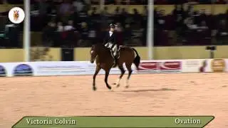 Winning Ride: Victoria Colvin and Ovation - WCHR Hunter Spectacular