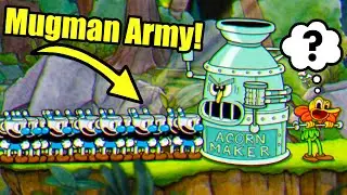 Cuphead - All Run & Gun Levels with Mugman Army