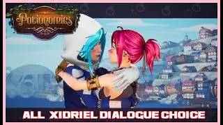 How to Get XIDRIEL Rank 10 Max Romance - All  XIDRIEL Dialogue Choice (KISS❤️) Potionomics