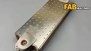 Fab Heavy Parts Oil Cooler 20749399 for Volvo D12C DH12D A35D A35E A40D EC360B EC460B L150E