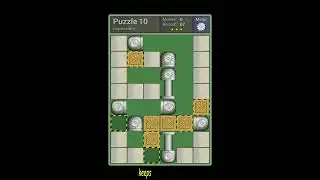 Pushing Machine (Impossible) Level Puzzle 10 - Perfect Solution