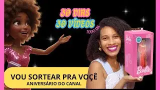 Vou SORTEAR está Black Barbie de presente de aniversário de 1 ano do canal Barbieterapia Preta