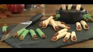 How to Make Spooky Witches' Fingers | Halloween Recipes | Allrecipes.com