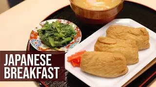 My Go-To Japanese Breakfast: Addictive Inari Sushi, Egg Miso Soup & Gomaae
