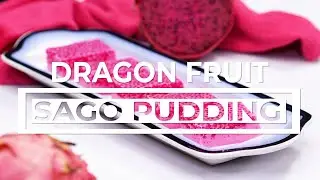 DRAGON FRUIT SAGO PUDDING