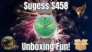 Sugess S458 Automatic Watch With Power Reserve Indicator Unboxing Fun!