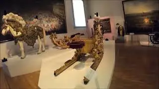 Inside the Imperial Carriage Museum Vienna (Wagenburg Museum of Carriages Wien)