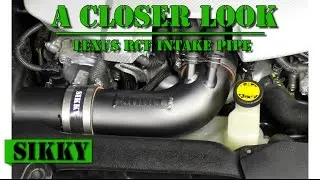 Lexus RCF Air Intake Pipe by SIKKY Manufacturing