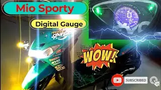 Digital Speedometer upgrade - Mio Sporty / Soulty