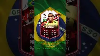Rivaldo 97 Sbc Champions League | Madfut 23 Sbc Solution #shorts #shortsvideo #rivaldo #madfut23