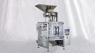Measuring cups weighing 100g-1000g bagging equipment Sea salt granules packing machine 食鹽顆粒包裝機量杯式下料