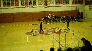 katella knight colorguard at open house.