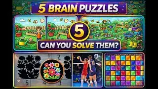 Can You Solve These 5 Brain Puzzles? | Unlock Your Power