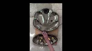 Pearl Jam - ceramic musical oyster sculpture prototype