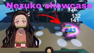 Niceuko (Nezuko) showcase anime brawl:all out