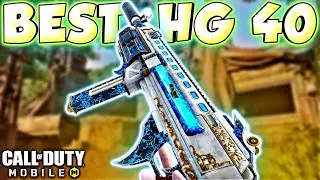 Best HG 40 Gold Standard Gunsmith Loadout/Class Setup! | HG 40 Fast Ads + No Recoil Gunsmith | CODM