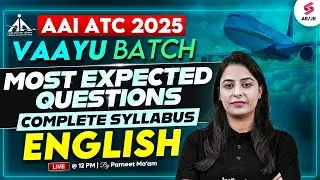 AAI ATC 2025 Preparation | AAI ATC English Classes | English Mock Test for AAI ATC | Parneet Ma'am