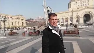 ساحه الحريه في مدينة يارافان أرمينيا. ٢٠١٧