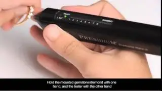 Performing a test - Tester do diament&oacute;w Diamond Mate Presidium