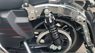 Harley Davidson road glide progressive 444 shock absorber upgrade ultimate @CustomCruisersLimited