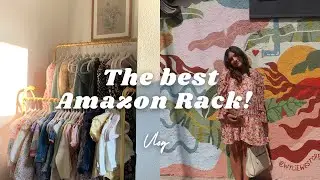 THE BEST CLOTHING RACK FROM AMAZON | AMAZON FIND | CLOSET ORGANIZATION  | Christian Savelle
