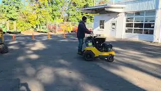 Lot 467 - Stinger Quad-Aer 3000 Stand-On Aerator 