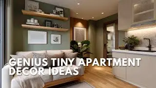 Genius Tiny Apartment Decor Ideas That Combine Smart Storage, Modern Style, and Space Efficiency