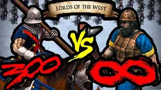 300 ELITE COUSTILLIERS vs INFINITE MILITIA (Thermopylae) | AoE II: Definitive Edition