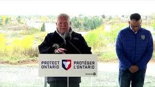 Premier Ford Holds a Press Conference | October 15