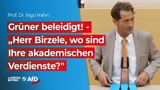 Gr&uuml;ner beleidigt! - 