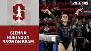 Stanford's Sienna Robinson Comes In 1st&nbsp;With A 9.925 On Beam | 2026 ACC Gymnastics